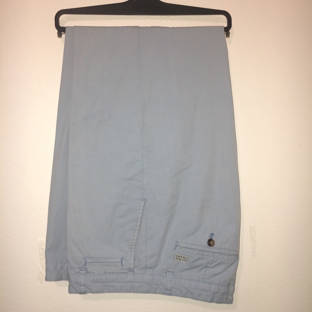 CHAPS VINTAGE BABY BLUE MEN’S PANTS